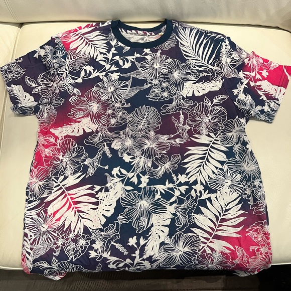 Guess Floral Shirt M - Picture 1 of 3